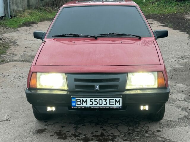 Красный ВАЗ 2109, объемом двигателя 1.5 л и пробегом 57 тыс. км за 1800 $, фото 5 на Automoto.ua