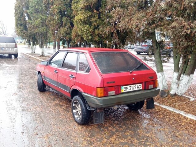 Красный ВАЗ 2109, объемом двигателя 1.5 л и пробегом 150 тыс. км за 946 $, фото 6 на Automoto.ua