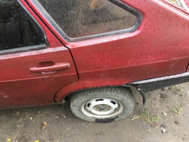 Червоний ВАЗ 2109, об'ємом двигуна 1.1 л та пробігом 3 тис. км за 486 $, фото 2 на Automoto.ua