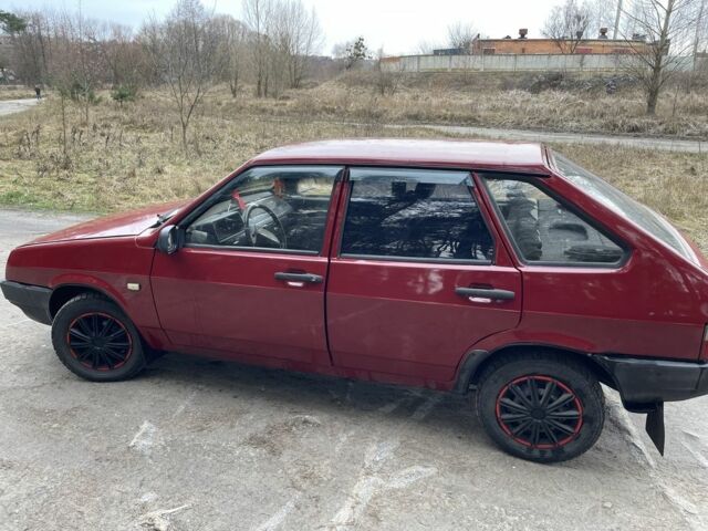 Червоний ВАЗ 2109, об'ємом двигуна 1.3 л та пробігом 145 тис. км за 1300 $, фото 5 на Automoto.ua