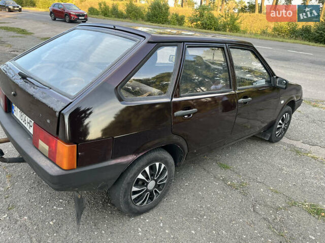 Красный ВАЗ 2109, объемом двигателя 1.5 л и пробегом 120 тыс. км за 1300 $, фото 2 на Automoto.ua