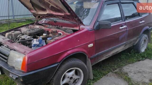 Красный ВАЗ 2109, объемом двигателя 0 л и пробегом 50 тыс. км за 600 $, фото 3 на Automoto.ua