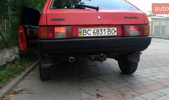 Красный ВАЗ 2109, объемом двигателя 1.5 л и пробегом 55 тыс. км за 850 $, фото 2 на Automoto.ua