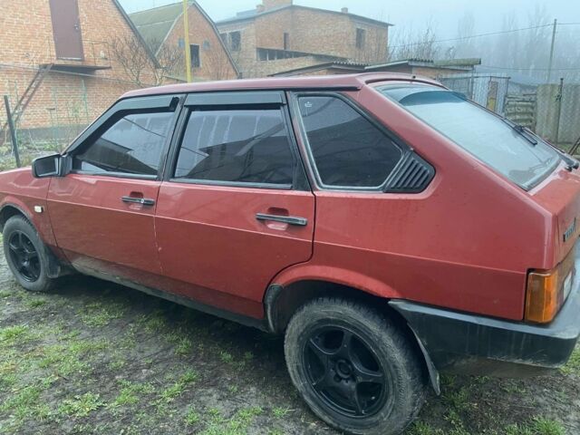 Червоний ВАЗ 2109, об'ємом двигуна 1.3 л та пробігом 84 тис. км за 831 $, фото 3 на Automoto.ua