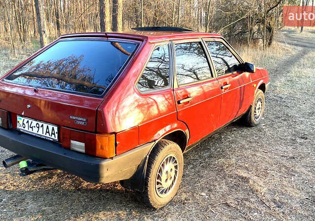 Червоний ВАЗ 2109, об'ємом двигуна 1.3 л та пробігом 89 тис. км за 1350 $, фото 4 на Automoto.ua
