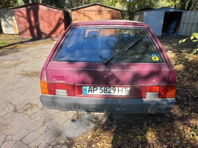 Красный ВАЗ 2109, объемом двигателя 1.3 л и пробегом 453 тыс. км за 594 $, фото 7 на Automoto.ua