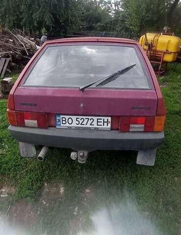Красный ВАЗ 2109, объемом двигателя 1.3 л и пробегом 100 тыс. км за 700 $, фото 3 на Automoto.ua