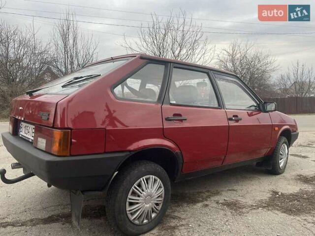 Красный ВАЗ 2109, объемом двигателя 1.3 л и пробегом 114 тыс. км за 1700 $, фото 22 на Automoto.ua