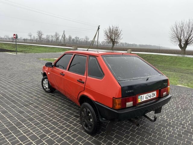 Красный ВАЗ 2109, объемом двигателя 1.5 л и пробегом 6 тыс. км за 828 $, фото 5 на Automoto.ua