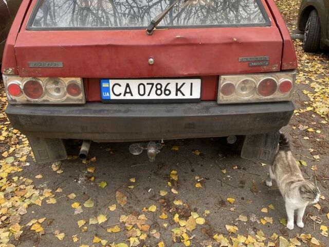 Красный ВАЗ 2109, объемом двигателя 1.3 л и пробегом 300 тыс. км за 310 $, фото 2 на Automoto.ua