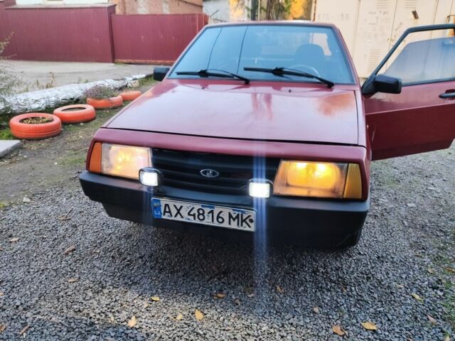Красный ВАЗ 2109, объемом двигателя 1.3 л и пробегом 60 тыс. км за 1074 $, фото 7 на Automoto.ua