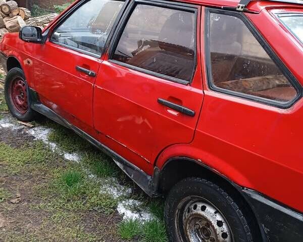 ВАЗ 2109 1992 в Новоукраинке на Automoto.ua Красный ВАЗ 2109, объемом двигателя 1.5 л и пробегом 40 тыс. км за 800 $, фото 7 на Automoto.ua