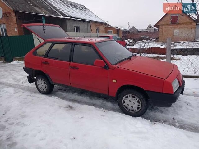 Червоний ВАЗ 2109, об'ємом двигуна 1.3 л та пробігом 100 тис. км за 1100 $, фото 1 на Automoto.ua
