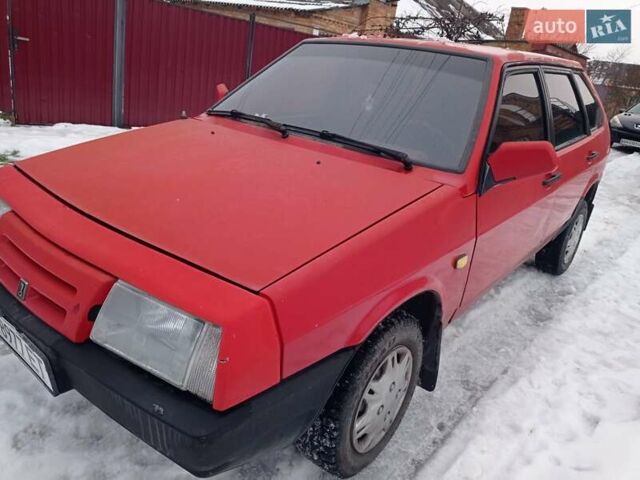 Червоний ВАЗ 2109, об'ємом двигуна 1.3 л та пробігом 100 тис. км за 1100 $, фото 4 на Automoto.ua