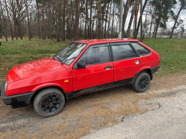 Красный ВАЗ 2109, объемом двигателя 1.1 л и пробегом 82 тыс. км за 550 $, фото 5 на Automoto.ua