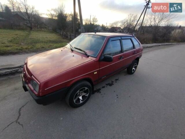 Красный ВАЗ 2109, объемом двигателя 1.29 л и пробегом 200 тыс. км за 900 $, фото 4 на Automoto.ua