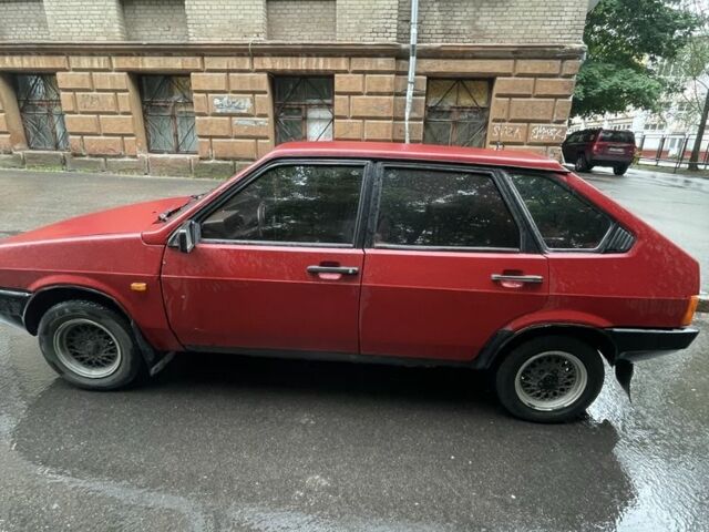 Красный ВАЗ 2109, объемом двигателя 1.5 л и пробегом 1000 тыс. км за 800 $, фото 4 на Automoto.ua