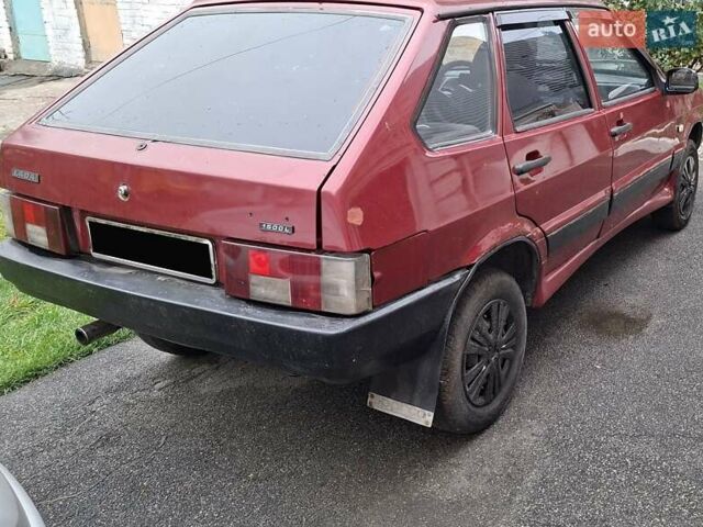 Червоний ВАЗ 2109, об'ємом двигуна 1.1 л та пробігом 177 тис. км за 1150 $, фото 14 на Automoto.ua