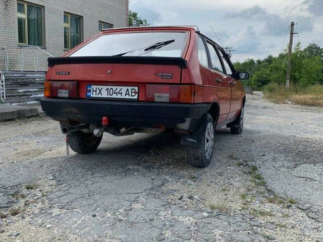 Красный ВАЗ 2109, объемом двигателя 1.1 л и пробегом 80 тыс. км за 1500 $, фото 4 на Automoto.ua