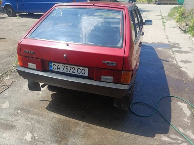 Червоний ВАЗ 2109, об'ємом двигуна 1.3 л та пробігом 170 тис. км за 950 $, фото 3 на Automoto.ua