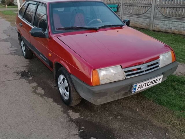 Красный ВАЗ 2109, объемом двигателя 1.5 л и пробегом 77 тыс. км за 1087 $, фото 2 на Automoto.ua