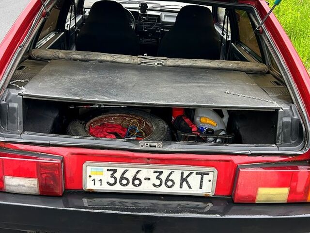 Красный ВАЗ 2109, объемом двигателя 1.5 л и пробегом 395 тыс. км за 1100 $, фото 6 на Automoto.ua