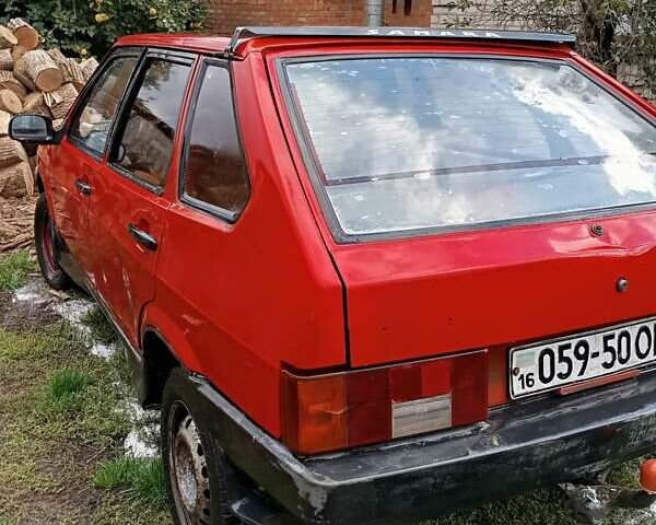 ВАЗ 2109 1992 в Новоукраинке на Automoto.ua Красный ВАЗ 2109, объемом двигателя 1.5 л и пробегом 40 тыс. км за 800 $, фото 6 на Automoto.ua