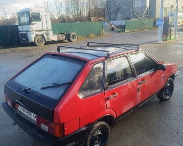Червоний ВАЗ 2109, об'ємом двигуна 1.3 л та пробігом 40 тис. км за 600 $, фото 3 на Automoto.ua