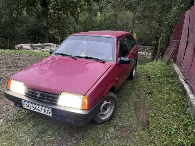 Красный ВАЗ 2109, объемом двигателя 1.5 л и пробегом 2 тыс. км за 850 $, фото 3 на Automoto.ua