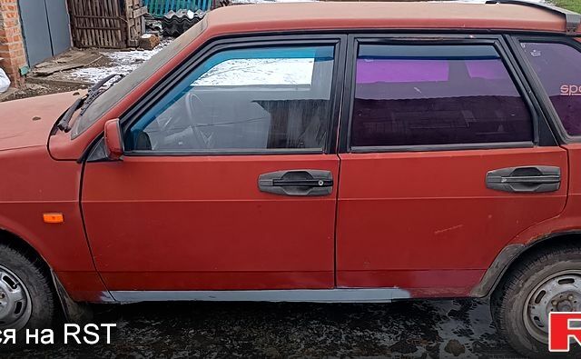 Красный ВАЗ 2109, объемом двигателя 1.5 л и пробегом 0 тыс. км за 600 $, фото 3 на Automoto.ua