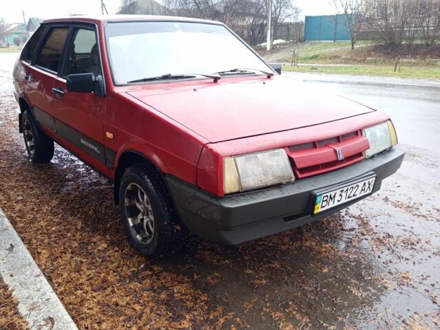 Красный ВАЗ 2109, объемом двигателя 1.5 л и пробегом 150 тыс. км за 946 $, фото 3 на Automoto.ua