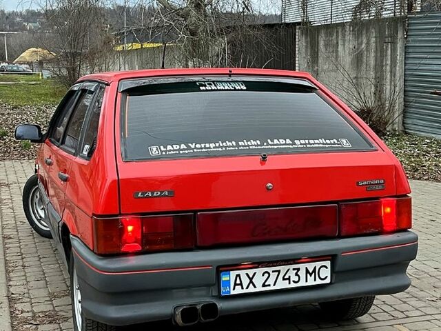 Красный ВАЗ 2109, объемом двигателя 1.3 л и пробегом 110 тыс. км за 1399 $, фото 1 на Automoto.ua