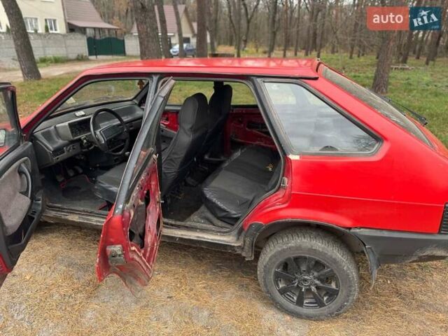 Красный ВАЗ 2109, объемом двигателя 1.1 л и пробегом 82 тыс. км за 550 $, фото 2 на Automoto.ua