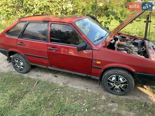Червоний ВАЗ 2109, об'ємом двигуна 1.5 л та пробігом 50 тис. км за 800 $, фото 2 на Automoto.ua