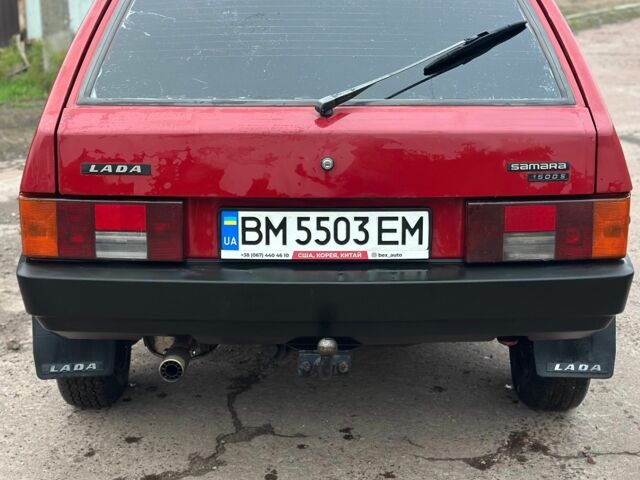 Красный ВАЗ 2109, объемом двигателя 1.5 л и пробегом 57 тыс. км за 1800 $, фото 4 на Automoto.ua