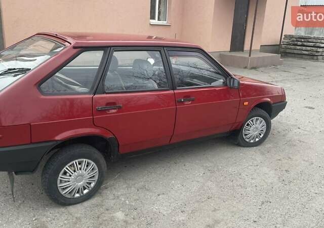 Красный ВАЗ 2109, объемом двигателя 1.3 л и пробегом 114 тыс. км за 1700 $, фото 7 на Automoto.ua