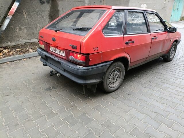 Красный ВАЗ 2109, объемом двигателя 0 л и пробегом 150 тыс. км за 1150 $, фото 3 на Automoto.ua