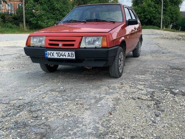 Красный ВАЗ 2109, объемом двигателя 1.1 л и пробегом 80 тыс. км за 1500 $, фото 1 на Automoto.ua