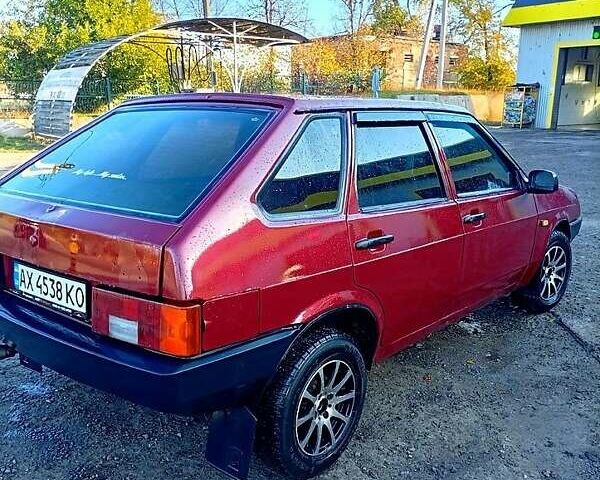 Красный ВАЗ 2109, объемом двигателя 1.5 л и пробегом 250 тыс. км за 1850 $, фото 1 на Automoto.ua