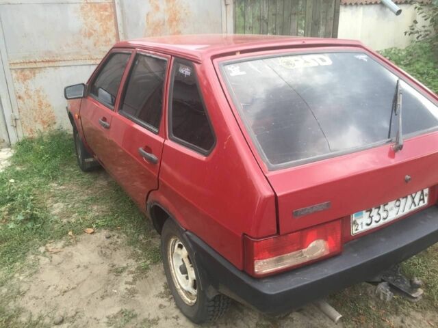 ВАЗ 2109 1992 в Харькове на Automoto.ua Красный ВАЗ 2109, объемом двигателя 0 л и пробегом 30 тыс. км за 1600 $, фото 1 на Automoto.ua