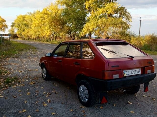 Красный ВАЗ 2109, объемом двигателя 3 л и пробегом 150 тыс. км за 850 $, фото 2 на Automoto.ua