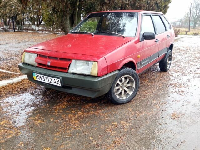 Красный ВАЗ 2109, объемом двигателя 1.5 л и пробегом 150 тыс. км за 946 $, фото 5 на Automoto.ua