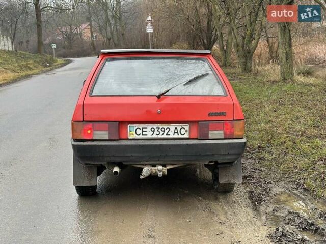 Красный ВАЗ 2109, объемом двигателя 1.5 л и пробегом 205 тыс. км за 1799 $, фото 8 на Automoto.ua