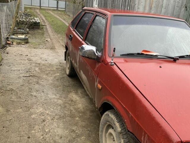 Червоний ВАЗ 2109, об'ємом двигуна 1.5 л та пробігом 100 тис. км за 500 $, фото 1 на Automoto.ua