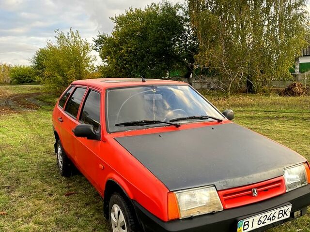 Красный ВАЗ 2109, объемом двигателя 1.5 л и пробегом 0 тыс. км за 950 $, фото 1 на Automoto.ua