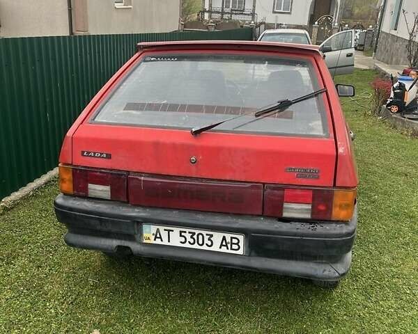 Красный ВАЗ 2109, объемом двигателя 1.3 л и пробегом 250 тыс. км за 700 $, фото 1 на Automoto.ua