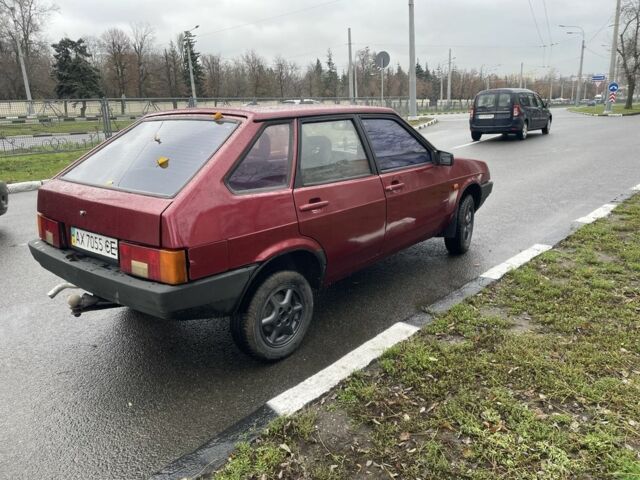 Красный ВАЗ 2109, объемом двигателя 1.5 л и пробегом 135 тыс. км за 1350 $, фото 4 на Automoto.ua