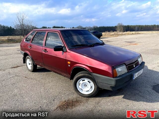 Червоний ВАЗ 2109, об'ємом двигуна 1.1 л та пробігом 65 тис. км за 1200 $, фото 4 на Automoto.ua