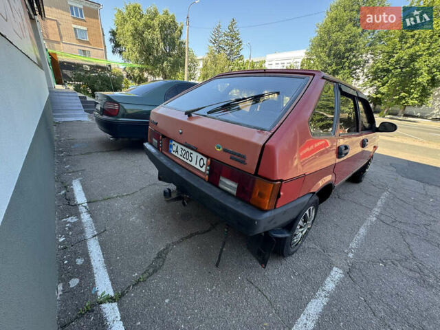 Красный ВАЗ 2109, объемом двигателя 1.3 л и пробегом 170 тыс. км за 1000 $, фото 6 на Automoto.ua