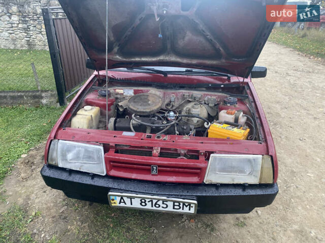 Красный ВАЗ 2109, объемом двигателя 1.5 л и пробегом 238 тыс. км за 450 $, фото 4 на Automoto.ua